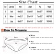 thumbnail image 4 of Kmdttou Womens Underwear Breathable Wicking Sexy Lace High Cut Panties Comfort Bikini Panty Stretch Underpants Breathable Ladies Briefs (Available in Plus Size) Black-M, 4 of 4