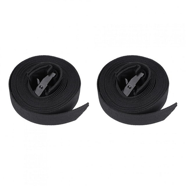 Ccdes Top Rack Belt,2pcs/set Outdoor Lashing Tie Surfboard Kayak Roof Rack Cam Buckle Lock Tie Down Strap Top Rack, Cam Buckle Strap