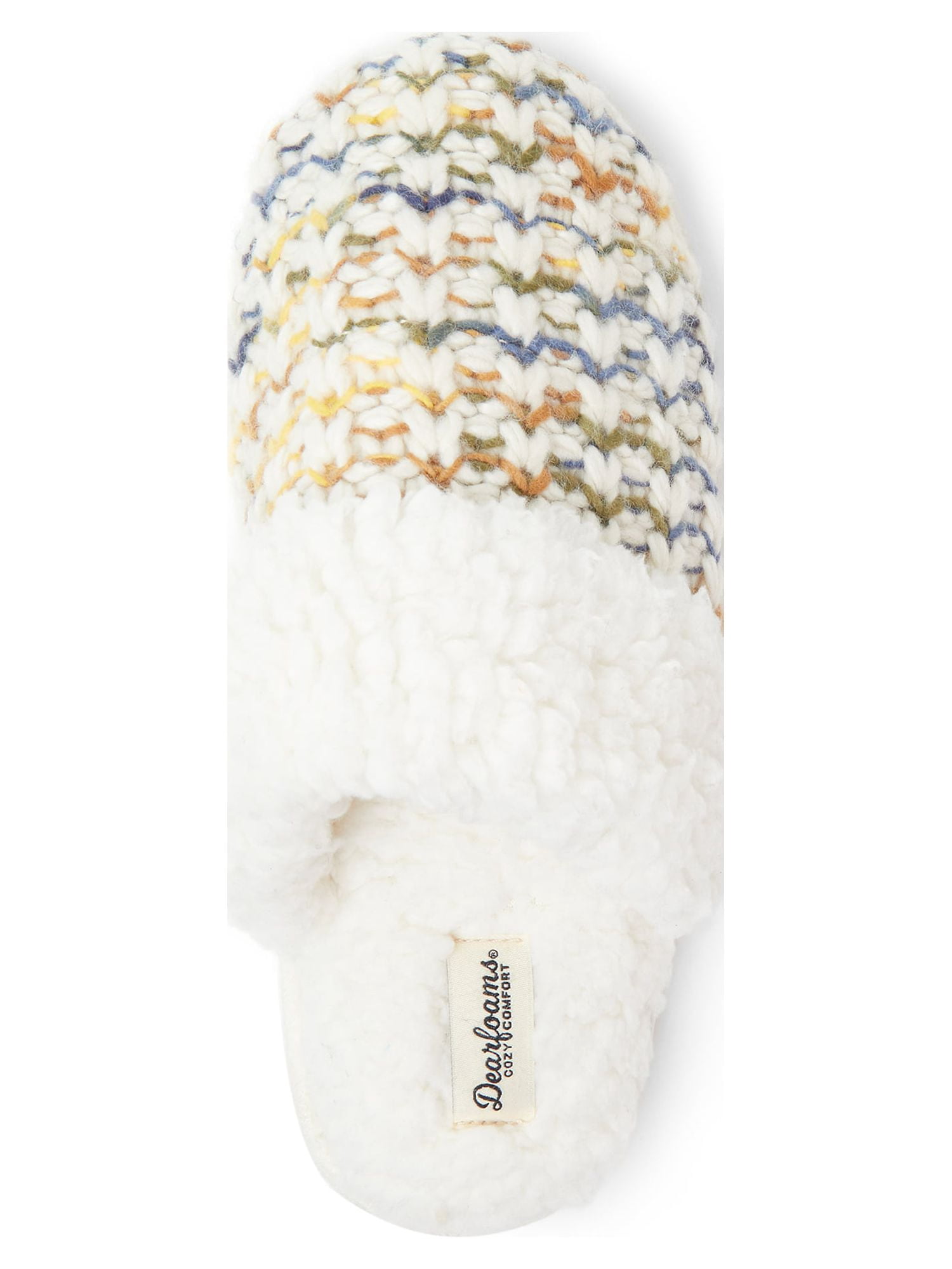 Dearfoams Cozy Comfort Women's Knit Scuff Slippers