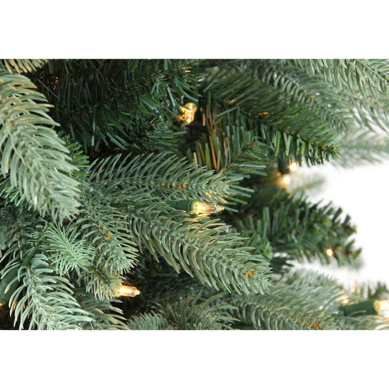 4.7' Pre-Lit Slim Fresh Cut Carolina Frasier Fir Artificial Christmas Tree - Clear Lights, Northlight B03893