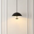 thumbnail image 2 of SAFAVIEH Lybrin 3-Light Black Metal Pendant Light with Black Metal Shade, 2 of 8
