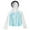 Sky Blue, variant on Toddler Girls Lightweight Jacket Tie Dye Upf 50+ Hooded Outerwear Shirt, Sizes 3-4