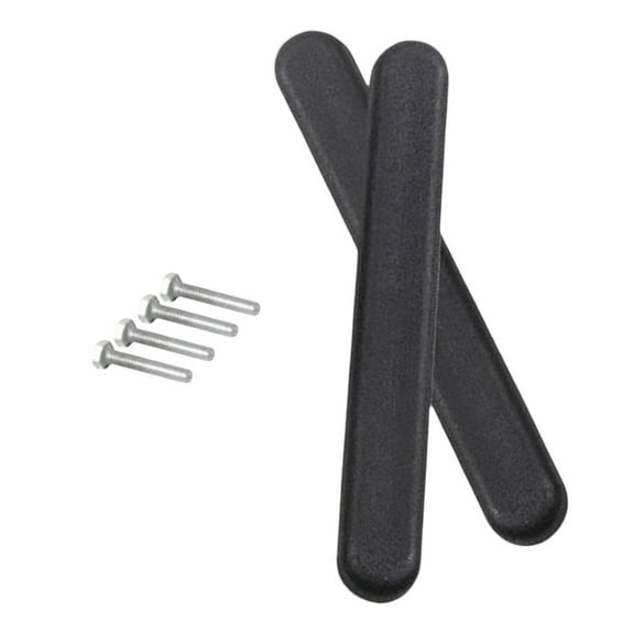 2 Pcs Wheelchair Armrests Pad Accessories with Screws 12inch Universal Parts