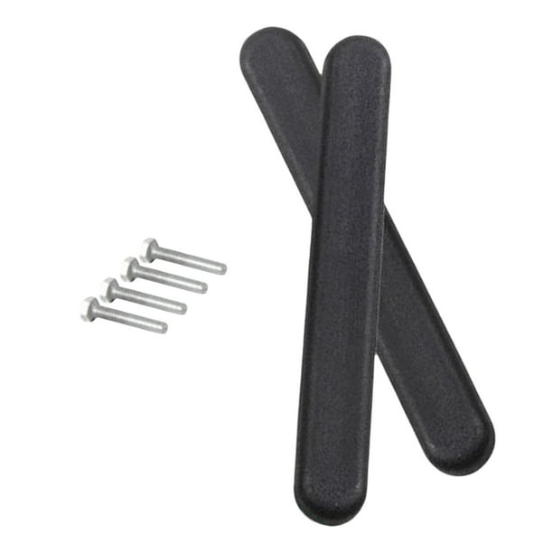 2 Pcs Wheelchair Armrests Pad Accessories with Screws 12inch Universal