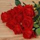 thumbnail image 4 of Toystoory Ramo de novia Artificial, decoración de hortensias para boda, hogar, rosa, 1 ud. Kits de decoración para fiestas Gran rojo, 4 of 4