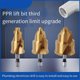 thumbnail image 5 of 3pcs 20/25/32mm Step Drill Bit with Limit Swivel Groove PPR Lifting Cone Drill Bits for Water Pipe Reaming, 5 of 5