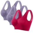 thumbnail image 1 of Fiudx Sujetador Deportivo Sin Costuras, Elegante Sujetador de Yoga Sin Aros, Almohadillas Suaves y Extraíbles, Ajuste Cómodo y Transpirable, Uso Diario Informal, Ideal para Ejercicio Al Aire Libre pa, 1 of 4