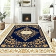 thumbnail image 4 of 5.3'x7.5' carpet in living room persian carpet area rug bedroom geometric area rug moody area rug, 4 of 10