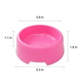 thumbnail image 3 of Bol pour Chien Multi-Usage en Plastique Forme Ronde Pet Bol d'Alimentation Pet, 3 of 9