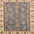 thumbnail image 1 of Ahgly Company Tapis d'Intérieur Carré Abstrait Tan Brun, 3 Pieds Carré, 1 of 6