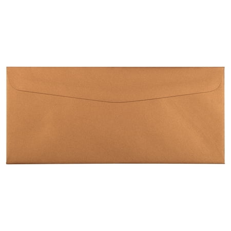 UPC: 0609465313283 | JAM Paper & Envelope No. 10 Envelopes  4 1/8 x 9 1/2  Copper Metallic  1000/Carton