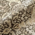 thumbnail image 2 of BERTHMEER 2'x3' Small Area Rug for Entryway Kitchen Living Room Bedroom Rug,Non-Slip Machine Washable Rug Indoor Rugs,Medallion Vine Vintage Rug,Brown and Beige, 2 of 4