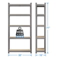 thumbnail image 2 of TrumanPick Steel Storage Shelves Heavy Duty Shelving for Garage 1600lbs, 36" W x 16" D x 71" H, 1 Pack, 2 of 13