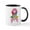 White/Black Inside, variant on CafePress - OES Breast Cancer Awareness Mug - 11 oz Ceramic Mug - Novelty Coffee Tea Cup
