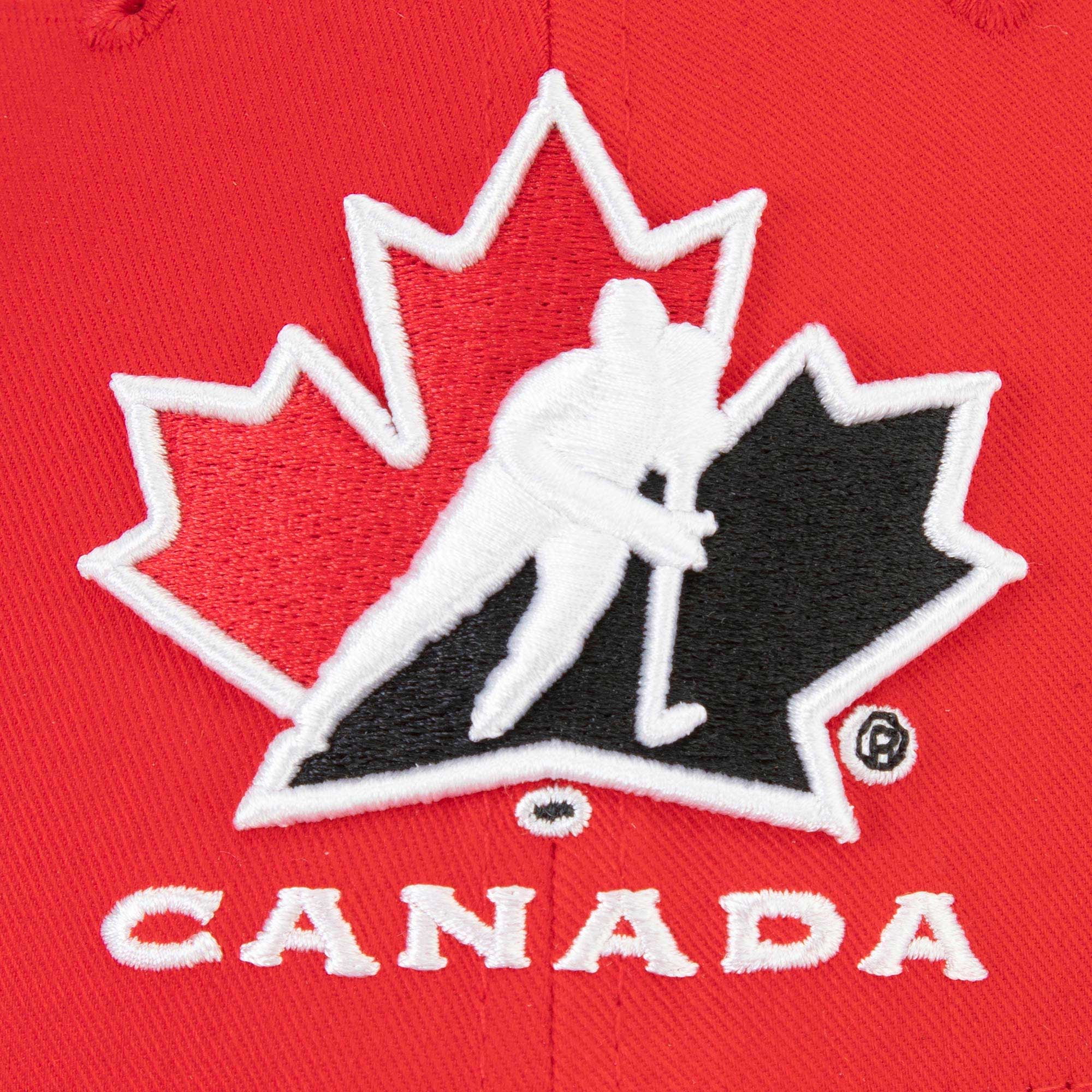 Men's Fanatics Red Hockey Canada Core Adjustable Hat