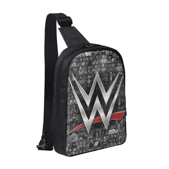 WWE Sling Bag For Women Men Fashion Backpack Crossbody Shoulder Bag Chest Bag Travel Hiking Casual Sport Daypack