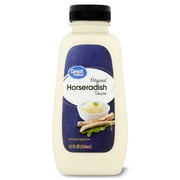 Great Value Original Horseradish Sauce, 12 oz (Regular)