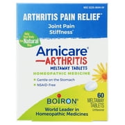 Boiron Arnicare Arthritis, Homeopathic Medicine for Arthritis Pain, 60 Tablets