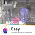 thumbnail image 3 of Nuby Easy Grip Soft Straw Sippy Cup, Multicolor, 10 fl oz, 3 Count, 3 of 9