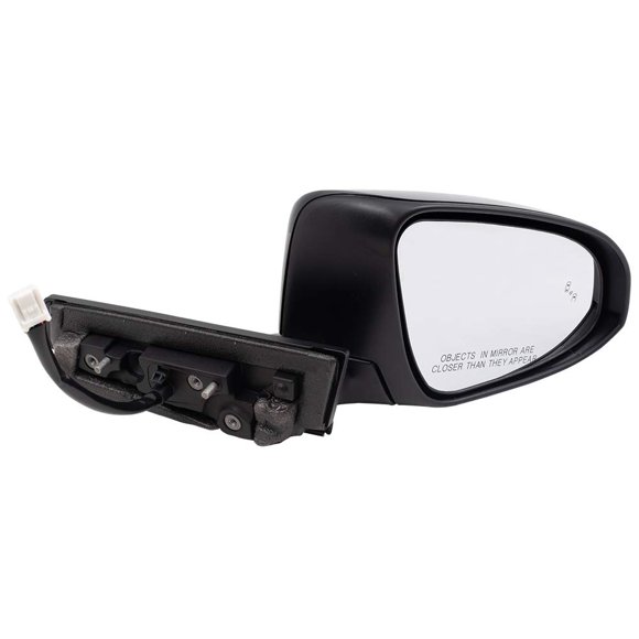 Brock Replacement Passengers Power Folding Heated Signal Blind Spot Detection Side View Mirror Compatible with 2018 C-HR 87910-F4060 87915-0F911 87910F4060 879150F911