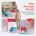 thumbnail image 5 of Unique Bargains Non Slip Machine Washable Plush Shaggy Bath Mat Multicolor 32" x 20", 5 of 6