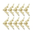 thumbnail image 3 of WHAMVOX  20 Pcs Book Corner Protector Cover Decorative Picture Corners for Scrap Golden, 3 of 8
