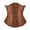 Coffee, variant on Women'S Shaping Satin Vintage Underbust Waist Training Corset Bustier Shapewear
