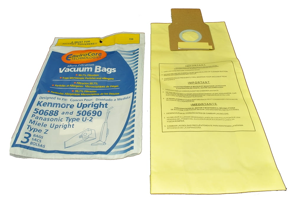 Kenmore Upright Vacuum Cleaner bags Style 50688, 50690