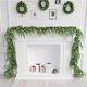 thumbnail image 1 of Guirnaldas Artificiales Norfolk, Guirnalda de Invierno Auténtica, Guirnalda Artificial Verde con Lámpara, Repisa de Mesa, Pared, Interior y Exterior., 1 of 6