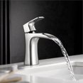thumbnail image 3 of Vinnova Alessandra Single Lever Vessel Bathroom Faucet in Nickel, 3 of 6