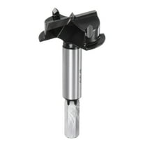 Uxcell Forstner Drill Bit 35mm (1-3/8") Thickened Tungsten Carbide 2 Flutes Limit Wood Forstner Bits Hole Saw Auger