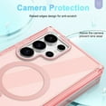 thumbnail image 3 of for Samsung Galaxy S25 Ultra Case, [Compatible with MagSafe] Drop Protection Anti-Scratch with Front Frame TPU Frame Durable Lightweight for Samsung Galaxy S25 Ultra Cover, Pink, 3 of 8
