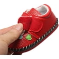 thumbnail image 6 of Baby Girls Boys Pu Leather Sneakers Anti-Slip Rubber Sole Cartoon Moccasins Handmade Newborn Slippers Hard Bottom Toddler First Walkers Infant Crib Shoes, 6 of 6