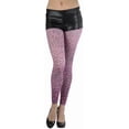 thumbnail image 5 of ToBeInStyle Women's Leopard Print Opaque Leggings - Purple, 5 of 5