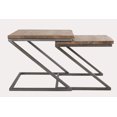 thumbnail image 5 of Table gigogne Rylie en bois d’acacia et fer de Primo International, 5 of 5