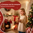 thumbnail image 3 of pitrice Electric Climbing Santa Doll Battery-Powered Holiday Figurine For Tree Decoration Santa Claus Musical Climbing Rope Red+Brown, 3 of 6