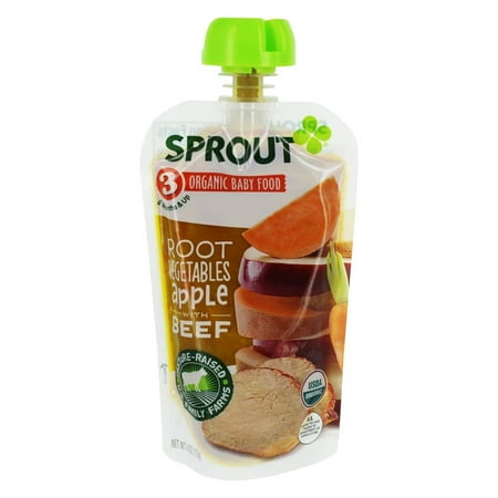 Sprout - Organic Baby Food Stage 3 8 Months (Pack of