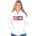 thumbnail image 3 of Girl Power Strong Mechanic Humor Zip Hoodie Sweatshirt Women Brisco Brands L, 3 of 6
