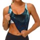 thumbnail image 3 of Balery Undersea Shark Sujetadores deportivos con espalda cruzada para mujer, acolchados, sin costuras, de alto impacto, ideales para yoga, gimnasio, entrenamiento y fitness.-Medium, 3 of 8