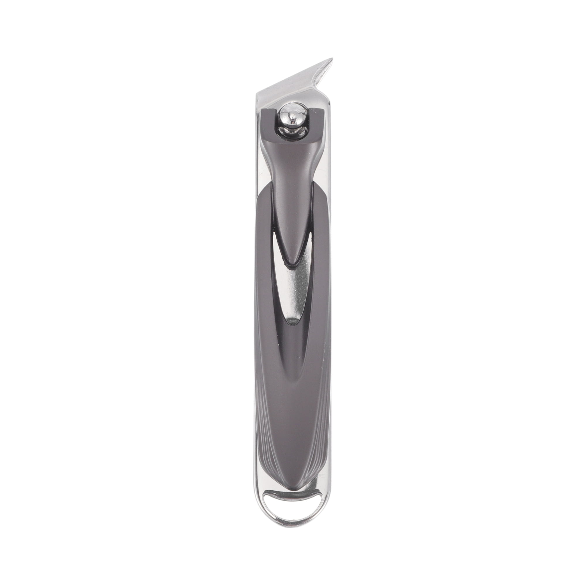 Unique Bargains Hollow Shape Nail Clippers 1 Set Gray