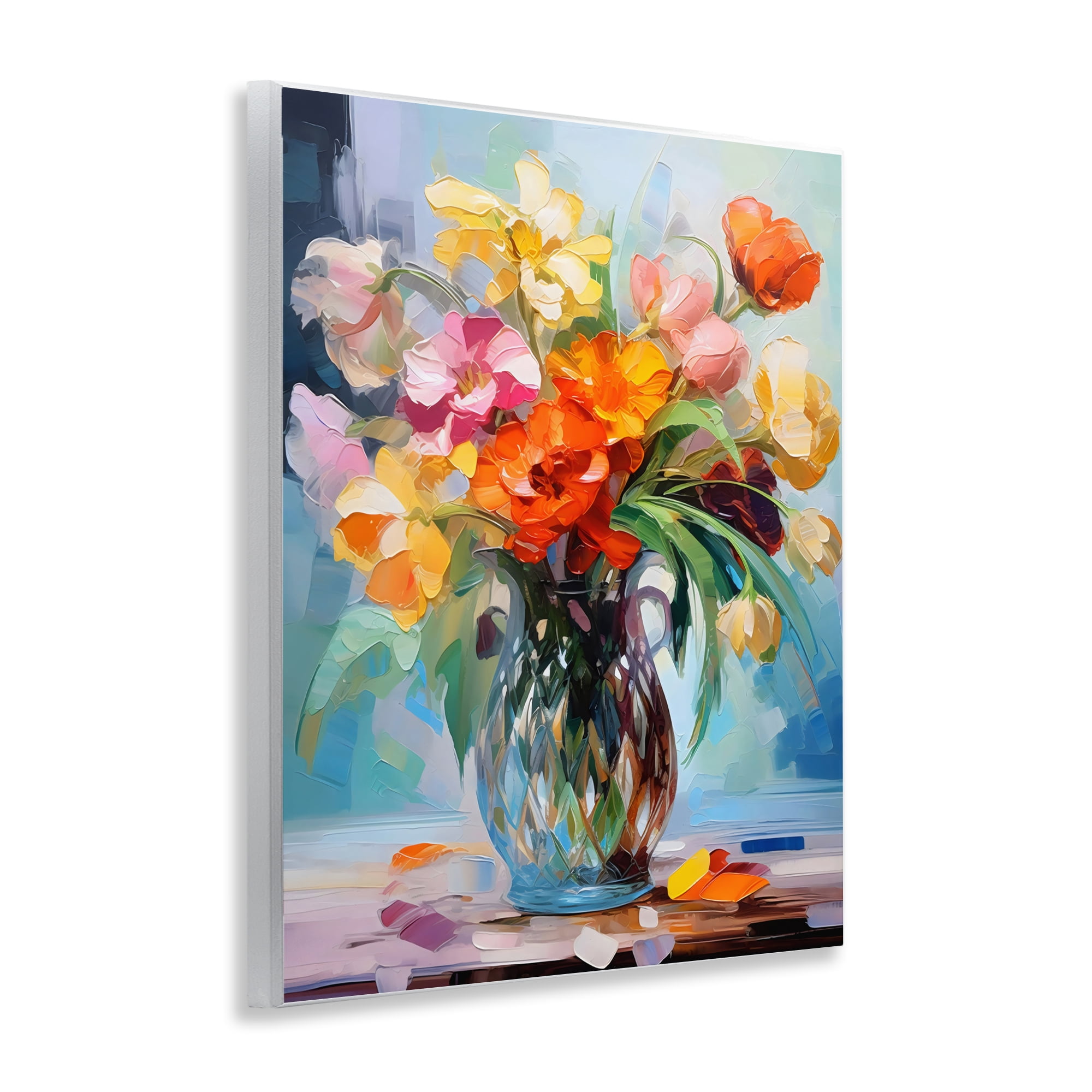 Stupell Industries Dreamy Bouquet of Vibrant Blooms Wall Plaque Art, design by Creative Studio