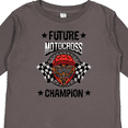 thumbnail image 4 of Inktastic Future Motocross Champion Bmx Boys Long Sleeve Toddler T-Shirt, 4 of 5