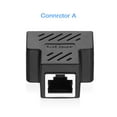 thumbnail image 5 of RJ45 Splitter Adapter CAT5/6/7 Ethernet Cable LAN Port 1 to 2 Socket Connector, 5 of 11