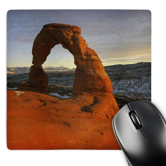 3dRose, Delicate Arch Sunset at Arches Natural Park, MousePad