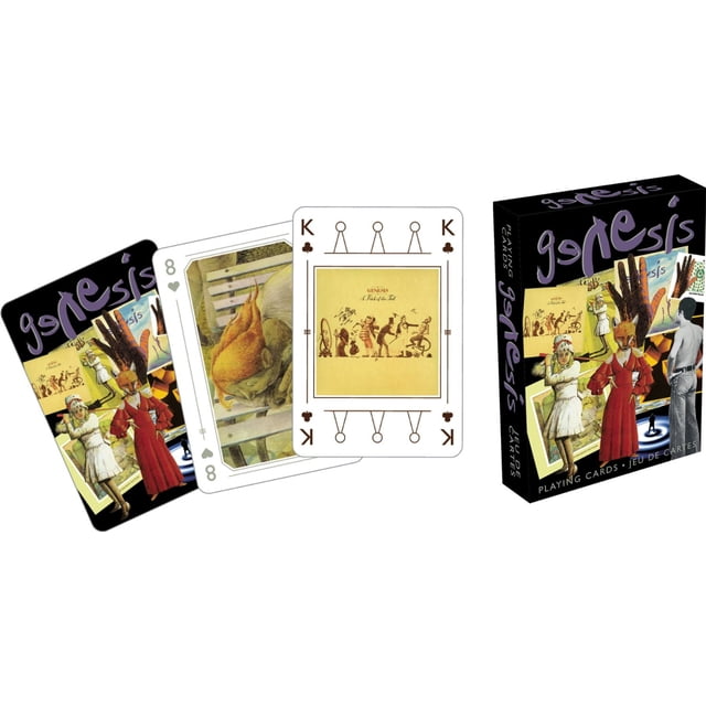 Aquarius 131143 2.5 x 3.5 in. Genesis Playing Cards