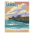 thumbnail image 2 of Sanibel, Florida, Pier and Sunset (1000 Piece Puzzle, Size 19x27, Challenging Jigsaw Puzzle for Adults and Family, Made in USA), 2 of 4