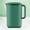 Green, variant on Water Jug with Handle, Plastic Water Pitcher with Lid, Large Water Pitcher BPA-Free, Square Water Carafe for Making Teas and Juices, Water, Tea or Juice, Dishwasher Safe Plastic Pitcher
