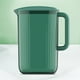 thumbnail image 1 of Jarra de agua grande de plástico con tapa – Jarra cuadrada para bebidas, apta para lavavajillas y para el refrigerador – Recipiente sin BPA para agua, té, jugo o limonada – Boca ancha con tapa a, 1 of 6