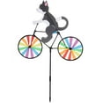 thumbnail image 2 of Spencer 3D Animal Riding Bike Windmill, Cat Dog On Bicycle Wind Spinners Garden Pinwheels Decor with Stake for Home Yard Lawn Patio Decoration, 2 of 10