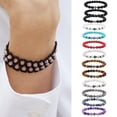 thumbnail image 4 of Pulseras de cuentas de piedra redonda natural Sonducket Ojo de Tigre, 4 of 6